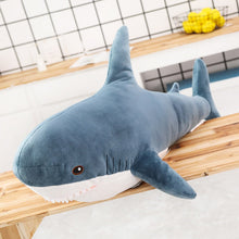 Cute Shark Plush Toy 45/60/80cm Soft Stuffed Pillow for Kids