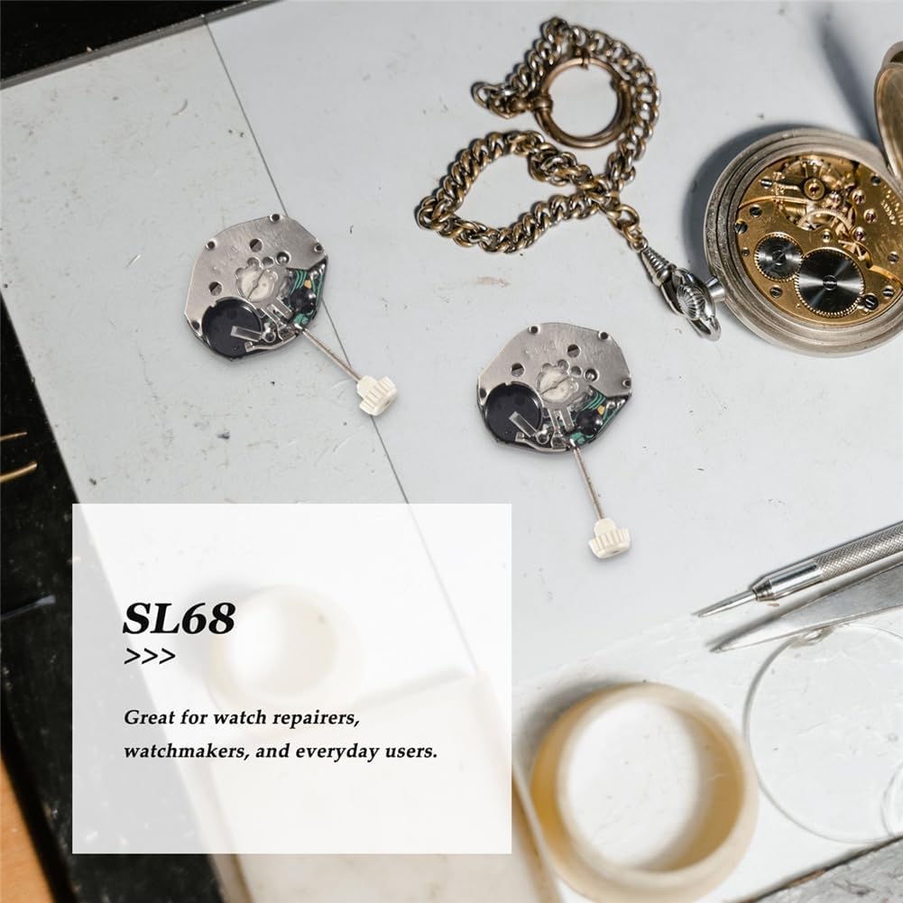 CS77 with SL68 quartz watch movement replacement for accurate timekeeping
