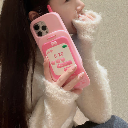 cute pink phone case