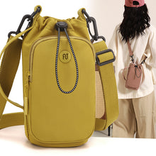 Water bottle crossbody bag large capacity travel shoulder tote