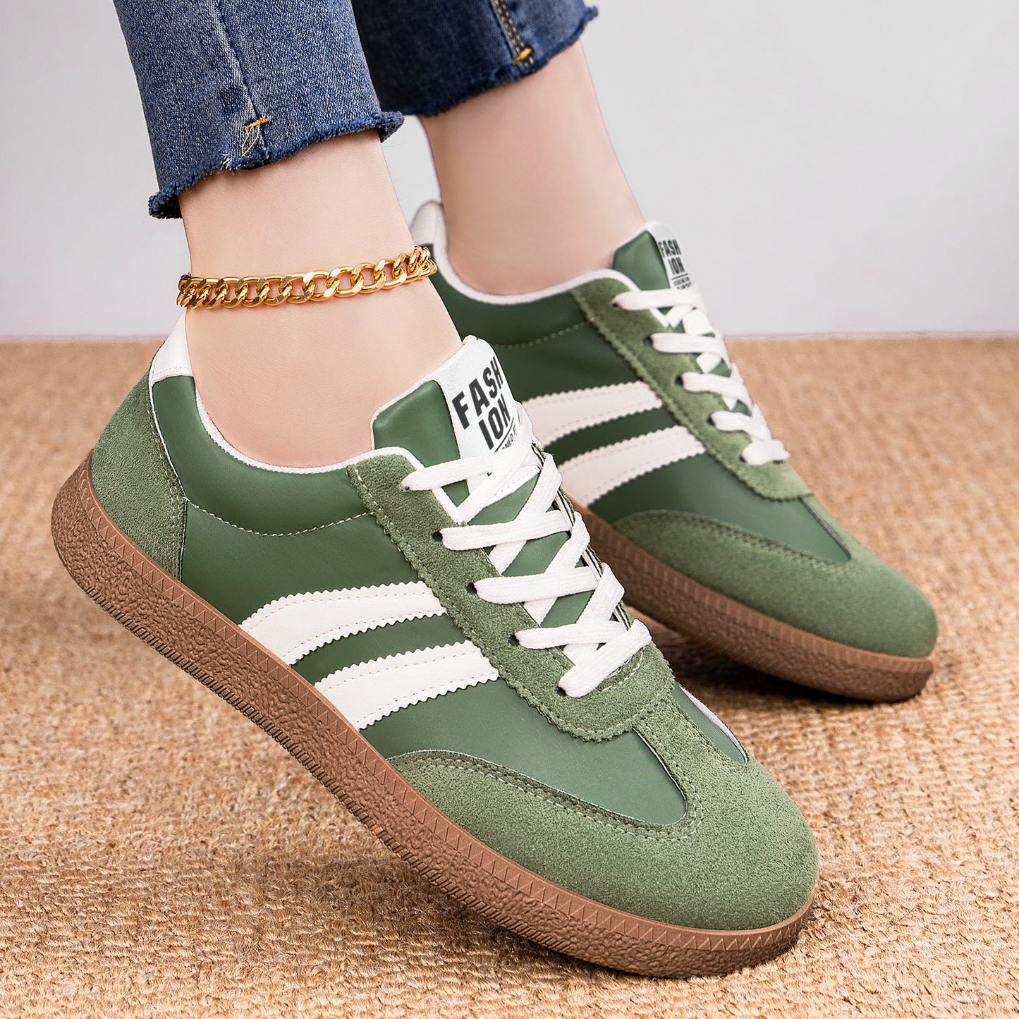 Women's Spring Cross-border Export Soft-soled Shoes