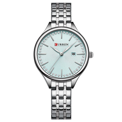 Womens Waterproof Simple Bar-Clasp Watch