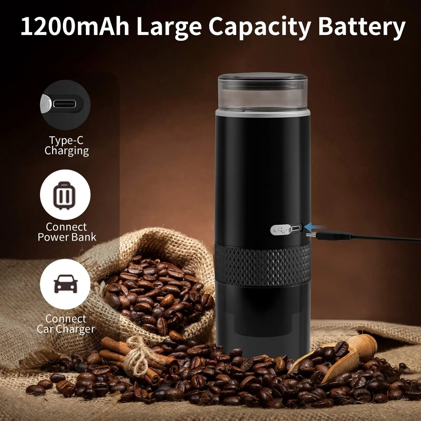 Portable Electric Coffee Maker