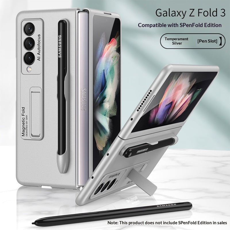 Personalized Matte Double-Flip Folding Screen Ultra-Thin Stand Phone Case