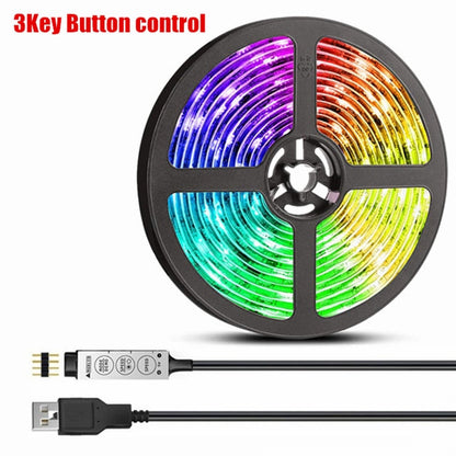 Bluetooth Control RGB Strip Lights for Bedroom and Party Decor