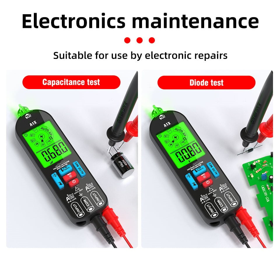 Digital Multimeter A1X – Smart Testing Device for Electronics and Automotive

