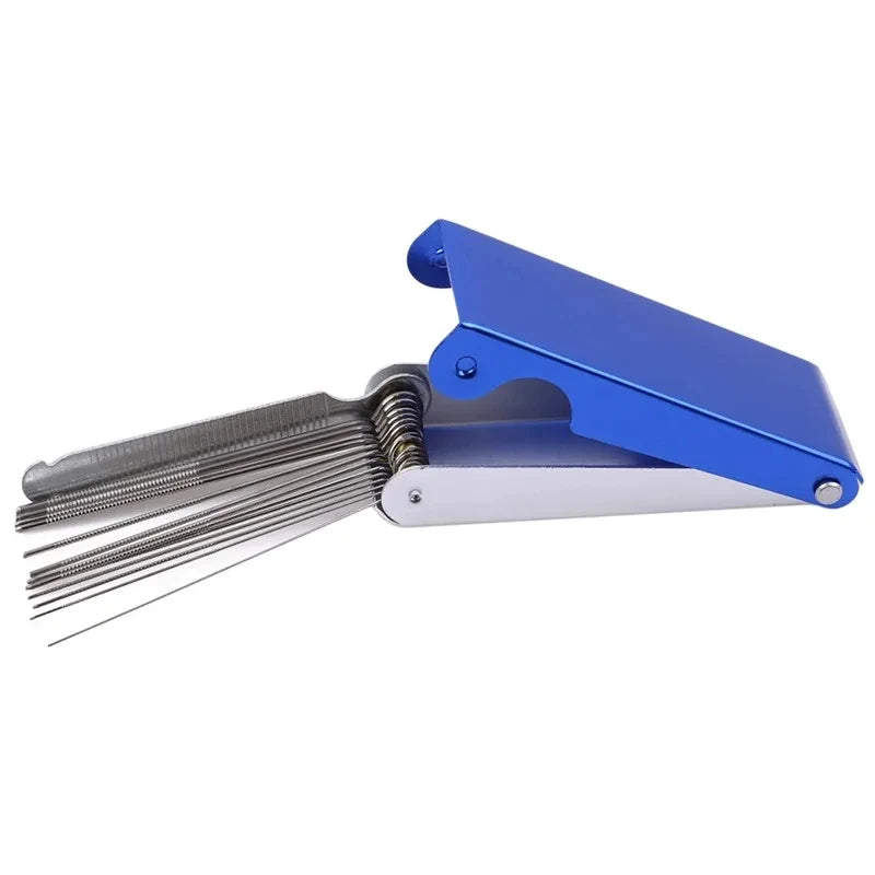 Guitar Luthier File Set for precise nut and saddle slotting and polishing
