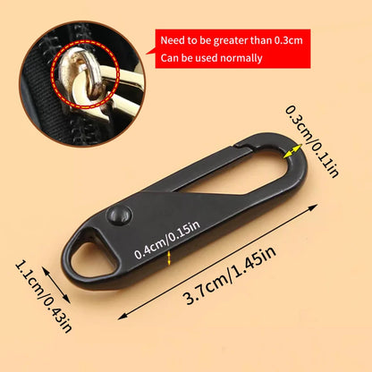 Universal Zipper Repair Kit for fixing suitcase and travel bag zippers