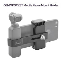 DJI Osmo Pocket phone holder front view