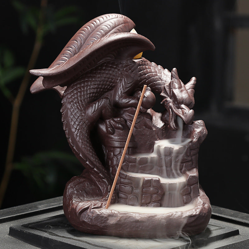 dragon incense burner