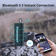 Tronsmart portable Bluetooth speaker with waterproof design and dual drivers

