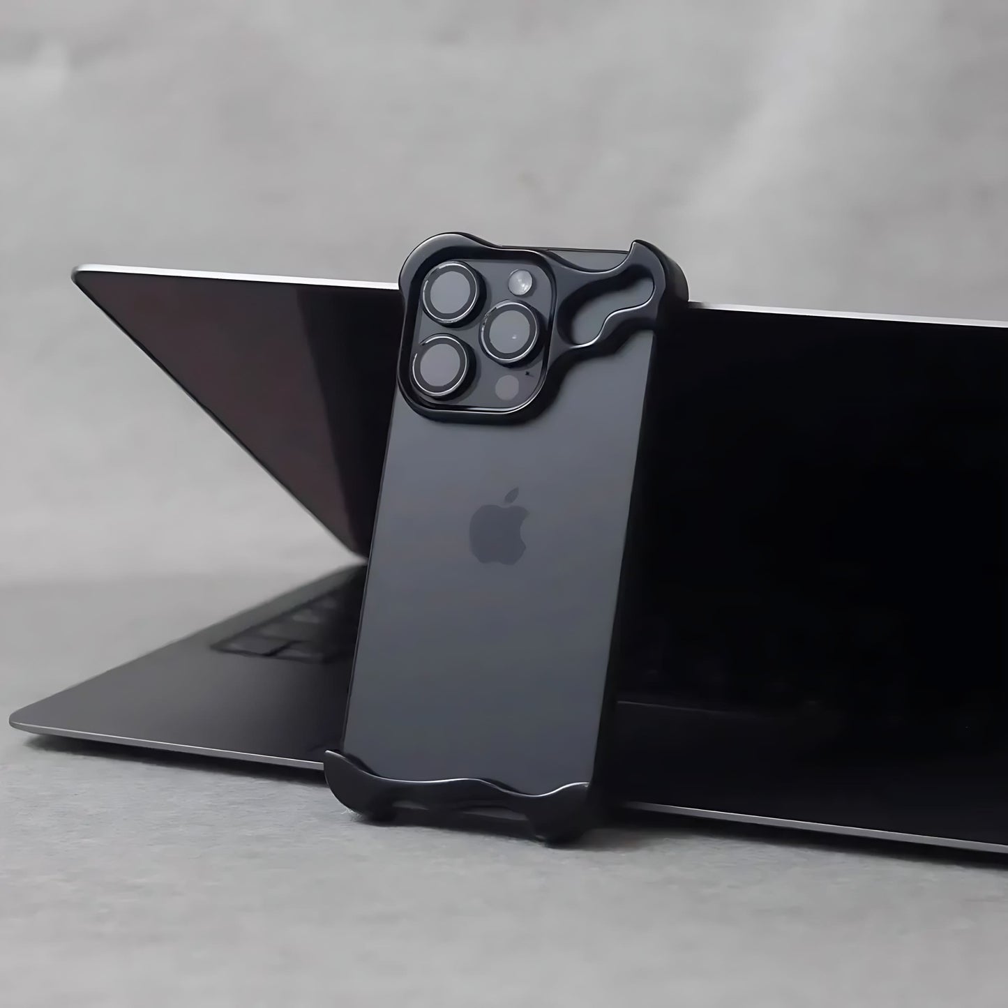 Aluminum Alloy Bumper Case for iPhone 16, 16 Pro, 16 Plus, 16 ProMax, 13-15 Pro Max & Plus with Lens Film Shield