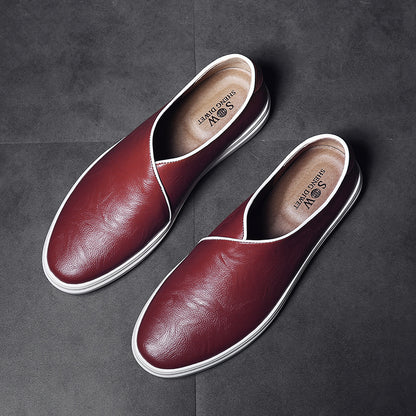 New Style Casual Leather Shoes Mens Fashion Loafers