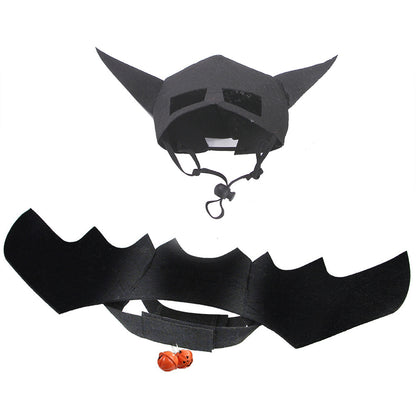 Halloween Pet Costume - Bat Wings and Corset