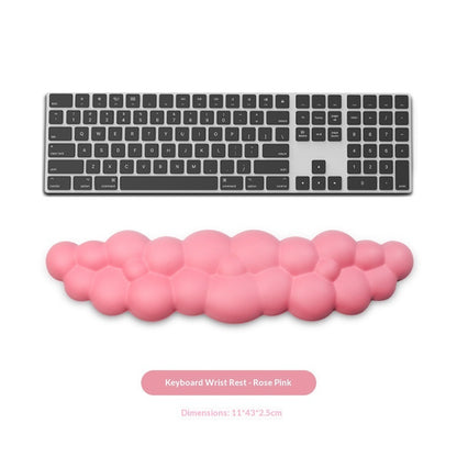 Anti-Slip Cloud Wrist Rest Mouse Pad For The Office
