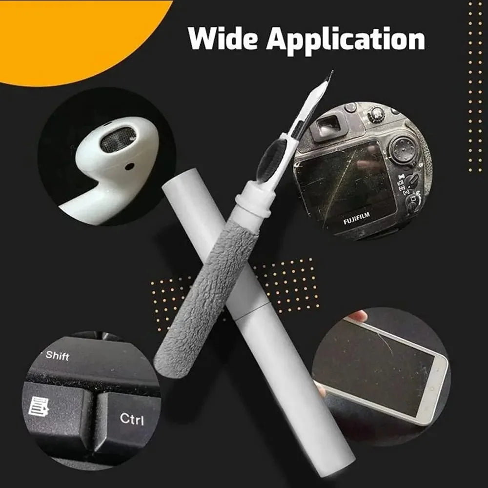 2 in 1 Earphones Cleaning Pen Kit for Airpods and Earbuds with 13 Brush Tools
