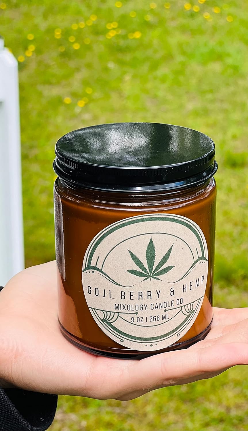 Eco-Friendly Candles Goji Berry Hemp Fragrance – Natural, Aromatic, and Sustainable Home Scent
