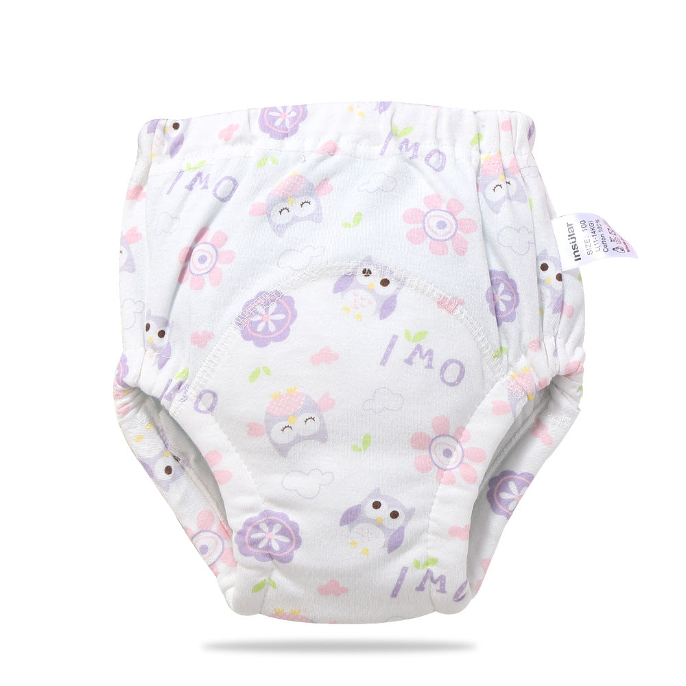 Breathable baby cloth diapers made with soft fabric for reusable use

