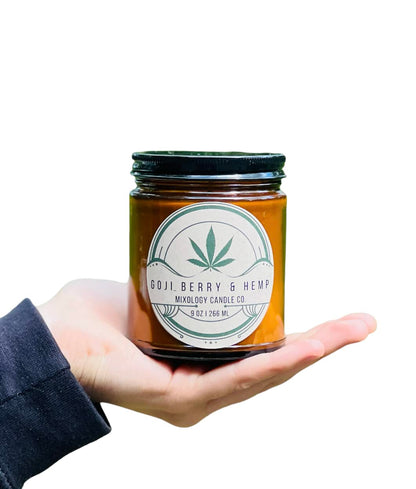 Eco-Friendly Candles Goji Berry Hemp Fragrance – Natural, Aromatic, and Sustainable Home Scent