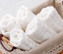 12-layer washable cotton baby diapers for newborns with soft breathable fabric

