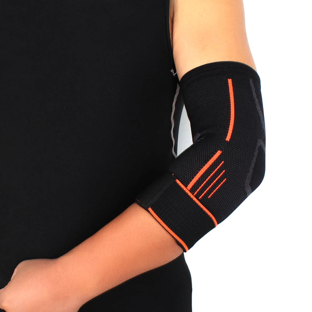 Elbow Brace Compression Sleeve for Tendonitis, Tennis Elbow, and Joint Pain Relief with Breathable Support Design