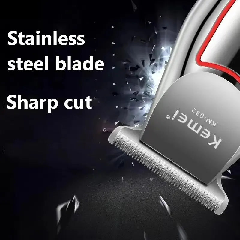 Professional hair trimmer KEMEI KM-032 for men's grooming