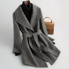 elegant wool overcoat