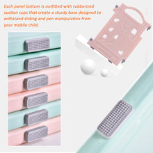 Elephant style baby activity playpen with secure panels for indoor play