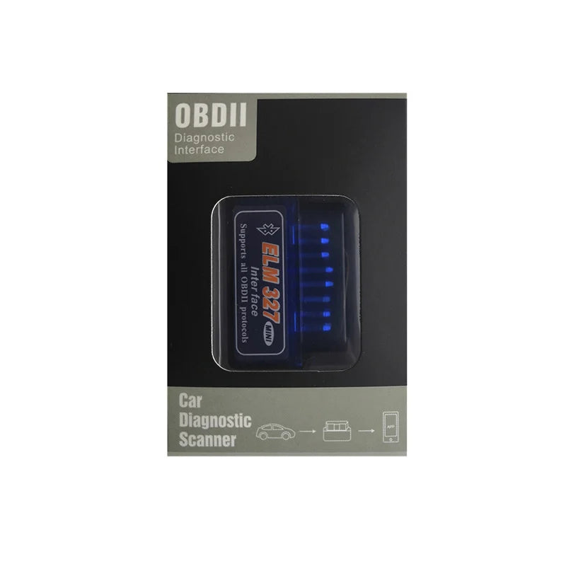 Mini Bluetooth ELM327 OBD2 scanner V2.1 V1.5 car diagnostic tool for Android and iOS