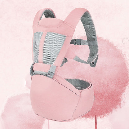 Lightweight multi functional baby carrier for front holding and travel

