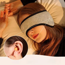 Sleep Earplugs with Eye Mask for noise reduction and light blocking