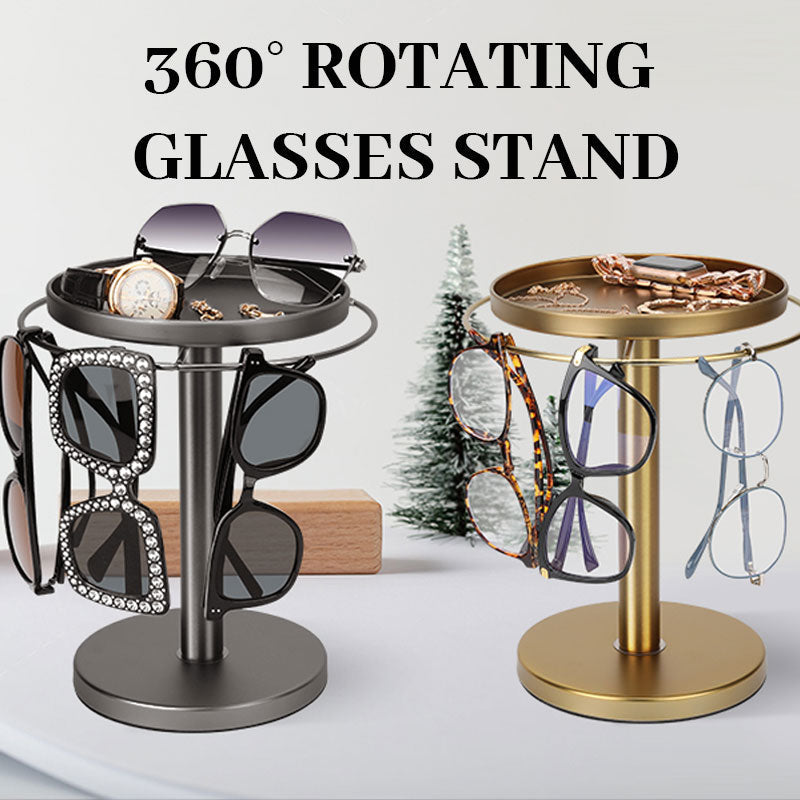 Spinrack 360 Eyewear Accessory Organizer with rotating display for sunglasses