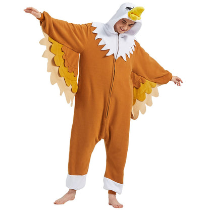 WAWRTOU Bald Eagle Onesie Pajamas for Adult Animal -- costume -- product