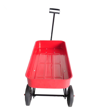 Garden Cart Railing All Terrain Cargo Wagon 280lbs Weight Capacity