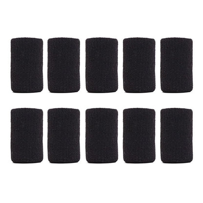 Hand And Finger Joint Protectors,Finger Sleeves Black Sport Finger Brace Protector Compression Sleeve Breathable Elastic Thumb Sleeves Thumb Splint Brace Support For Basketball