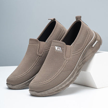 Old Beijing Cloth Shoes Mens Springautumn Slip-on Shoes