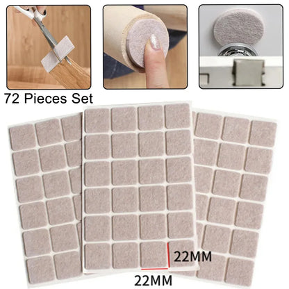 felt chair pads