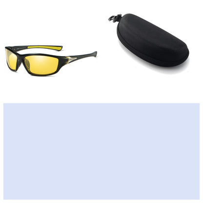 DUBERY Square Sports Style Polarized Sunglasses Men Brand Original Design Sun Glasses Male Ultralight Glasses Frame Goggles