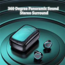 Wireless Bluetooth Headphones TWS Headsets with stereo sport in-ear design, HD mic, touch control, and long standby for gaming and calls