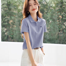 geometric collar shirt