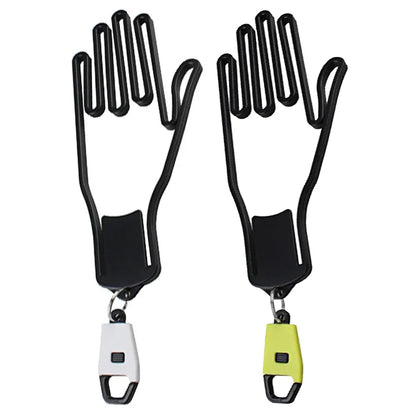 Golf Glove Holder Rack with Key Chain for Drying and Display