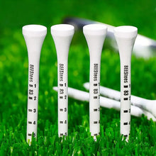 Durable Wooden Golf Seats 50pcs Pack for Stabilizing Ball and Improving Tee Accuracy