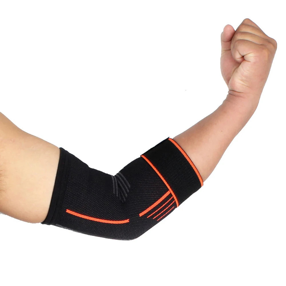 Elbow Brace Compression Sleeve for Tendonitis, Tennis Elbow, and Joint Pain Relief with Breathable Support Design