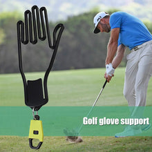 Golf Glove Holder Rack with Key Chain for Drying and Display