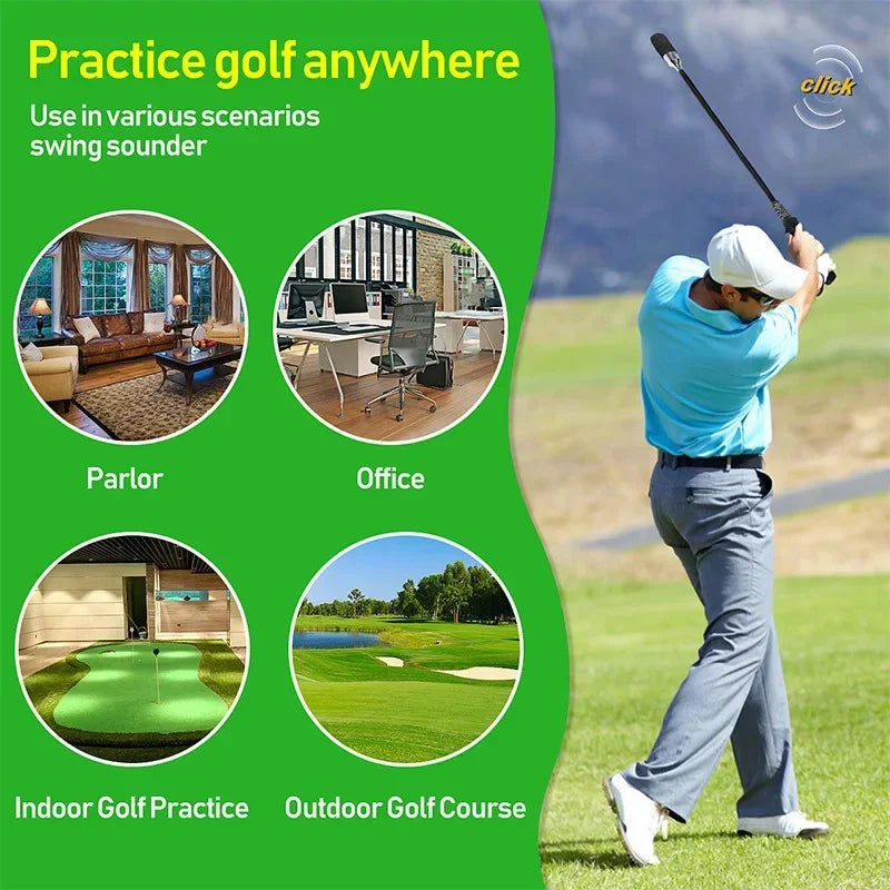 PGM Golf Swing Trainer TA031 with Hand Grip for Indoor and Outdoor Practice