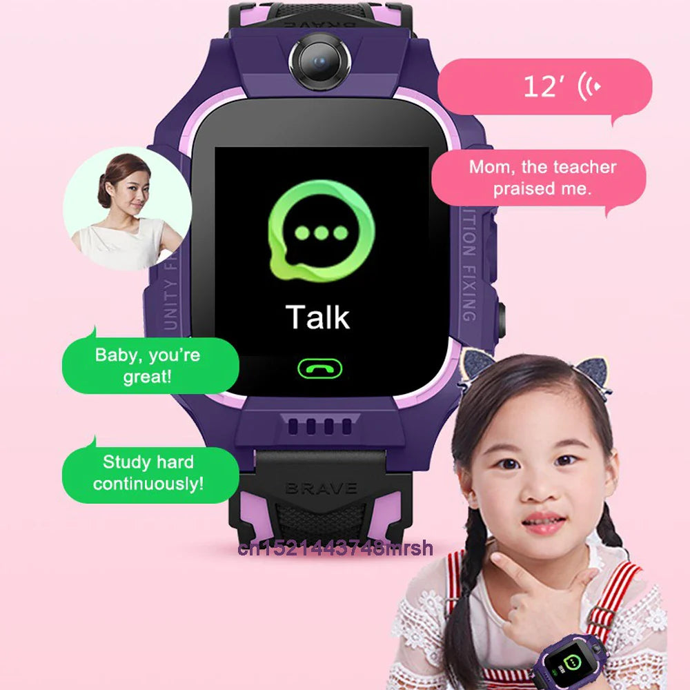Kids Smartwatch with GPS, SOS, Camera, and 2G Phone Features