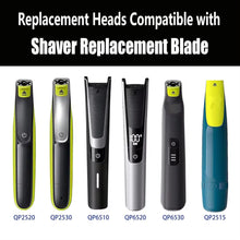 KVIFO OneBlade Replacement Trimmer compatible with QP2520 QP2530 QP2630 QP6520 beard shaver