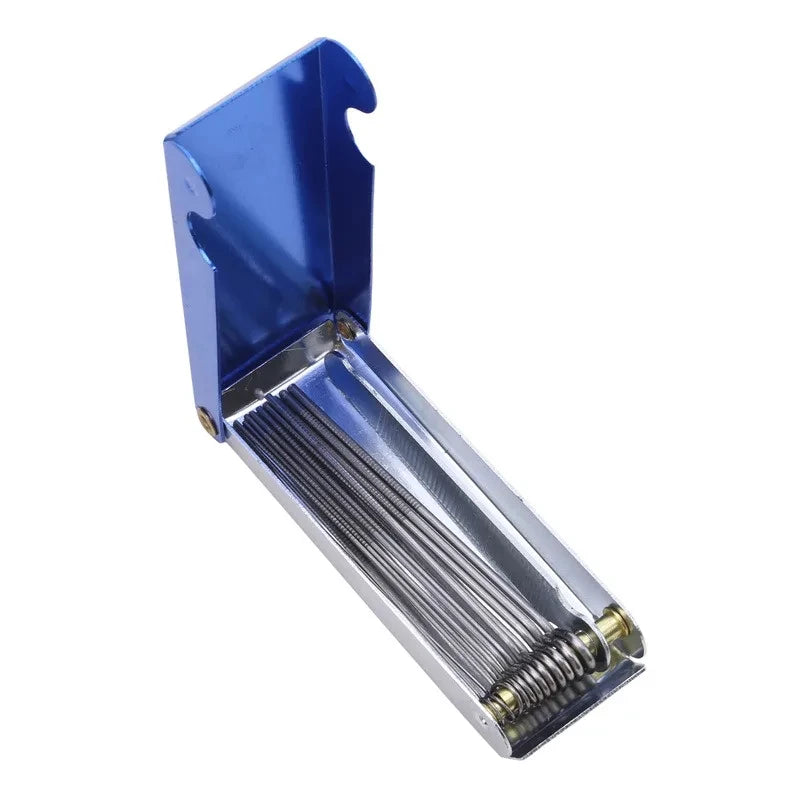 Guitar Luthier File Set for precise nut and saddle slotting and polishing
