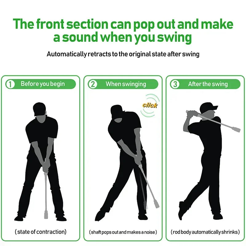 PGM Golf Swing Trainer TA031 with Hand Grip for Indoor and Outdoor Practice