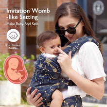 Four season cotton baby carrier for newborns with breathable wrap design


